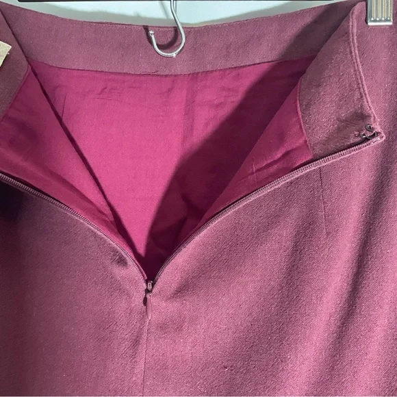 Altar’d State Burgundy Floral Embroidered Mini Multi-Color Back Zipper Size XS. - Picture 11 of 14